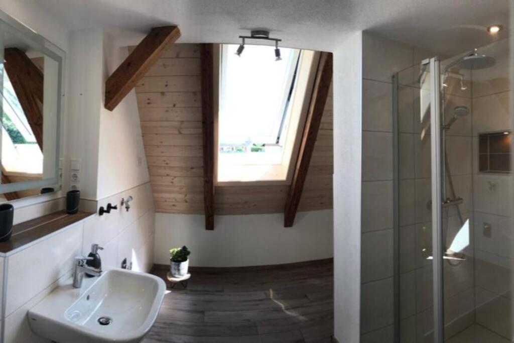 Ruhig Gelegene, Top Moderne Ferienwohnung - Hot Tub Und Sauna Gegen Aufpreis Neuhaus an Der Eger Exterior foto