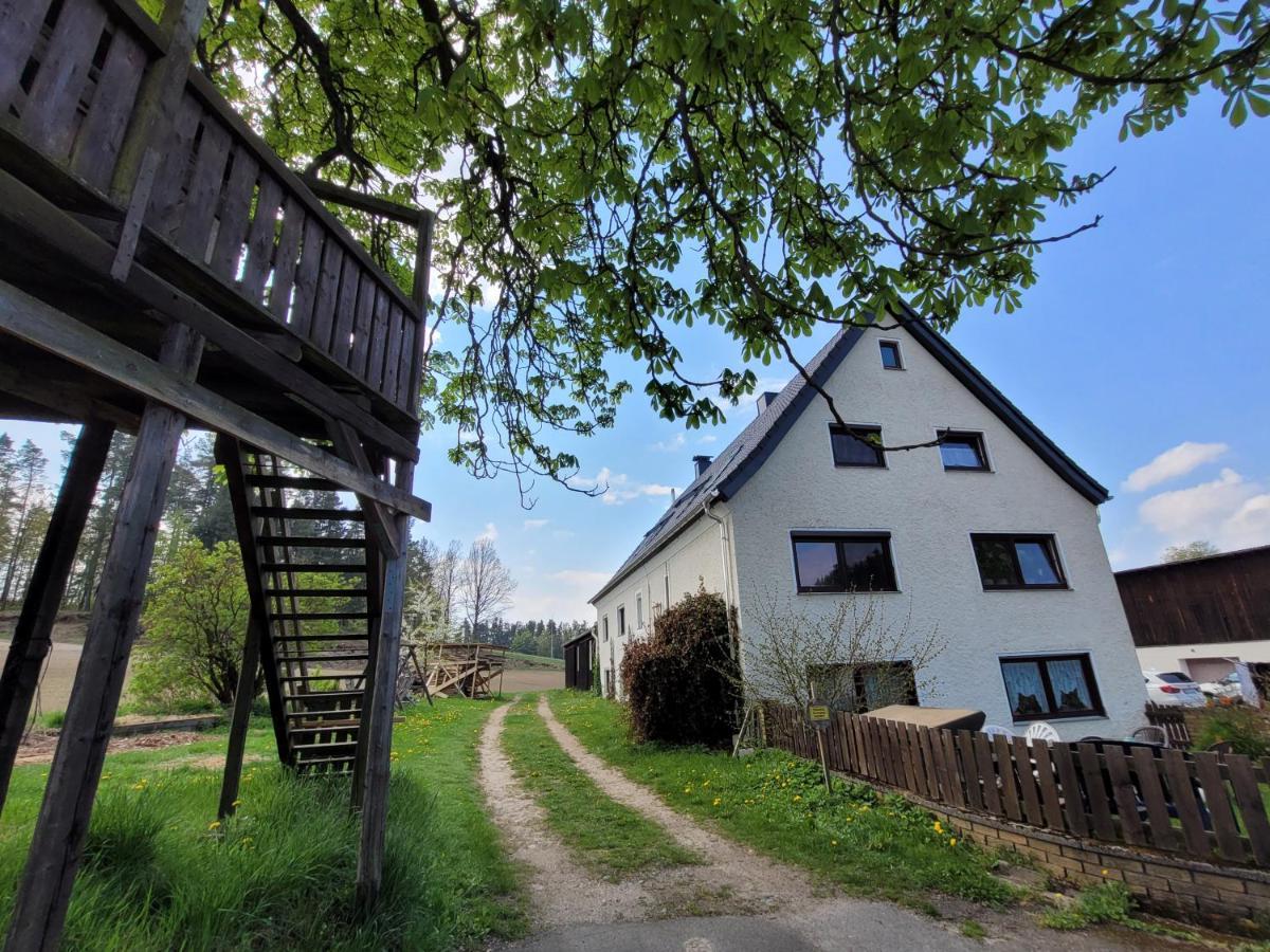 Ruhig Gelegene, Top Moderne Ferienwohnung - Hot Tub Und Sauna Gegen Aufpreis Neuhaus an Der Eger Exterior foto